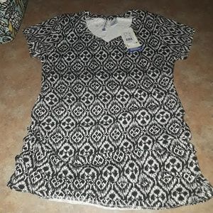 Maternity 1x pattern shirt NWT